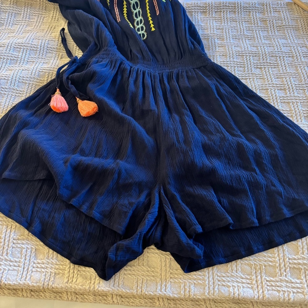 Lilly Pulitzer Navy Romper - size S​ - Picture 8 of 8